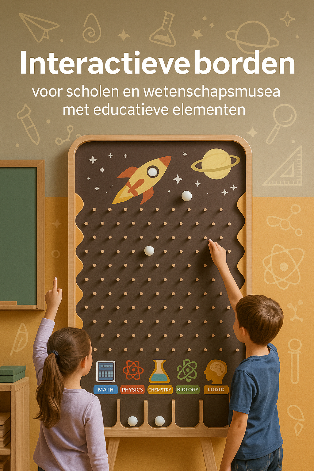 Educatieve Plinko voor Wetenschapsmuseum